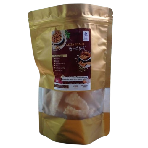 Camilan keripik pangsit